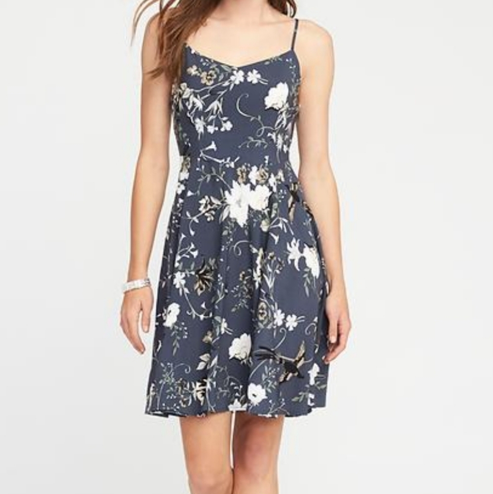 Old Navy Bird Print Dress